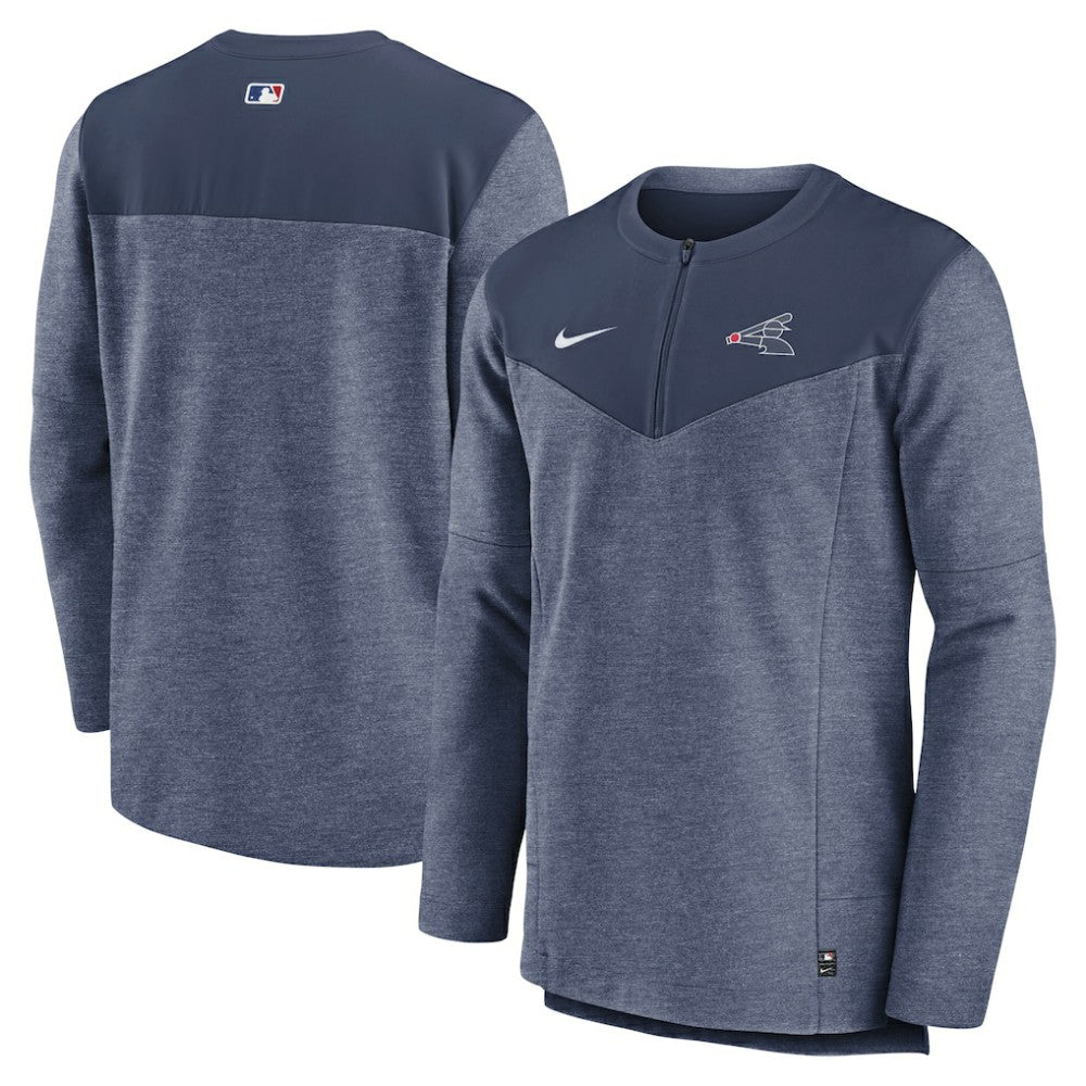 Chicago White Sox Authentic Collection Game Time Performance Half-Zip Top Navy