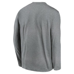 San Francisco Giants Authentic Collection Team Logo Legend Performance Long Sleeve T-Shirt Heather Gray