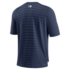 Boston Red Sox Authentic Collection Pregame Raglan Performance V-Neck T-Shirt Navy