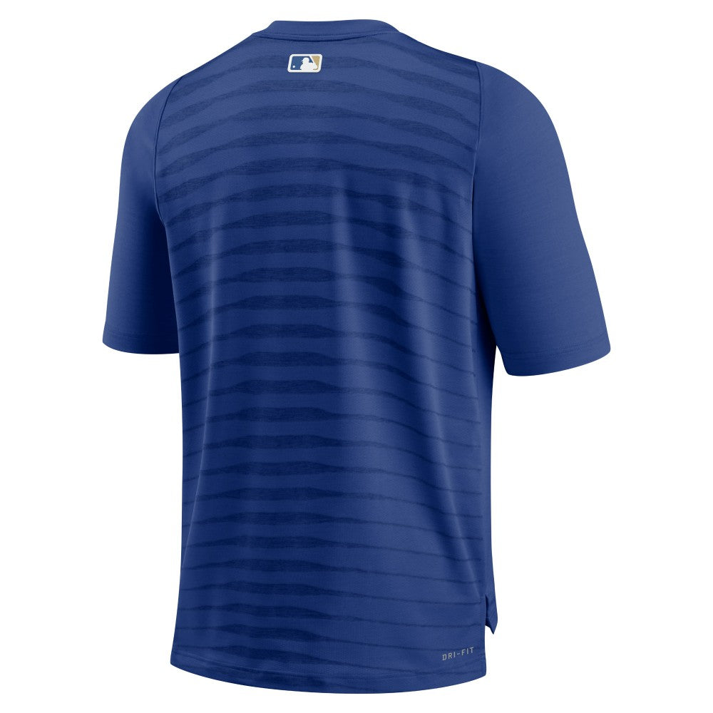 Kansas City Royals Authentic Collection Pregame Raglan Performance V-Neck T-Shirt Royal