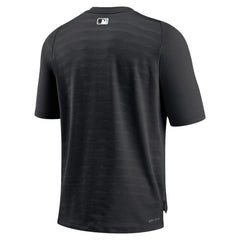 Chicago White Sox Authentic Collection Pregame Raglan Performance V-Neck T-Shirt Black