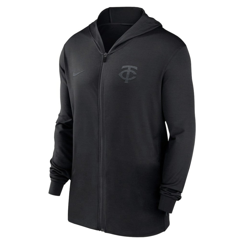 Minnesota Twins Authentic Collection Travel Performance Lightweight Full-Zip Hoodie -