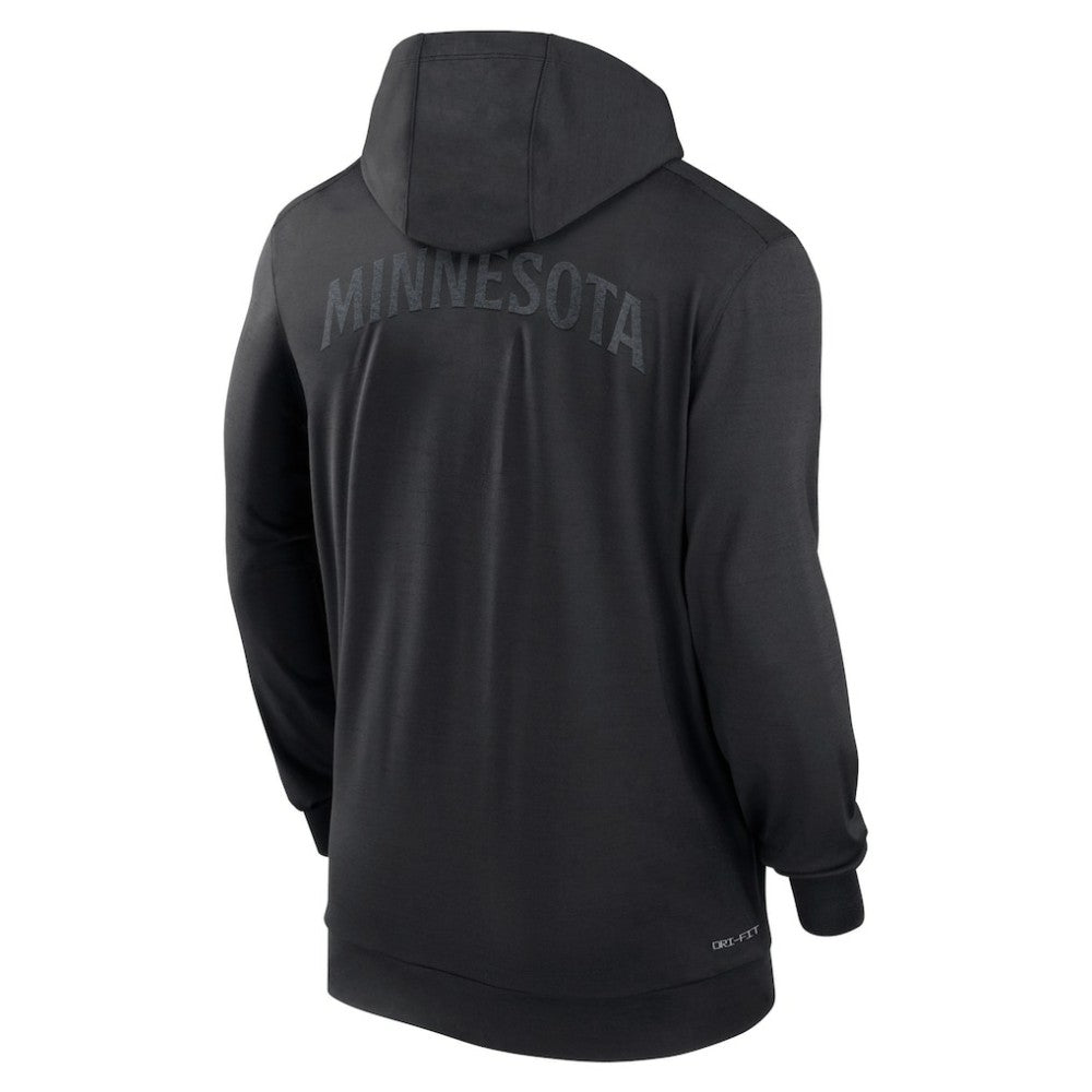 Minnesota Twins Authentic Collection Travel Performance Lightweight Full-Zip Hoodie -