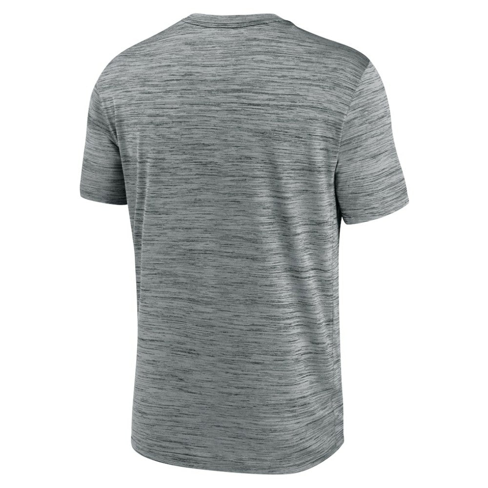 Los Angeles Dodgers Authentic Collection Velocity Performance Practice T-Shirt Heather Gray