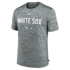 Chicago White Sox Authentic Collection Velocity Performance Practice T-Shirt Heather Gray