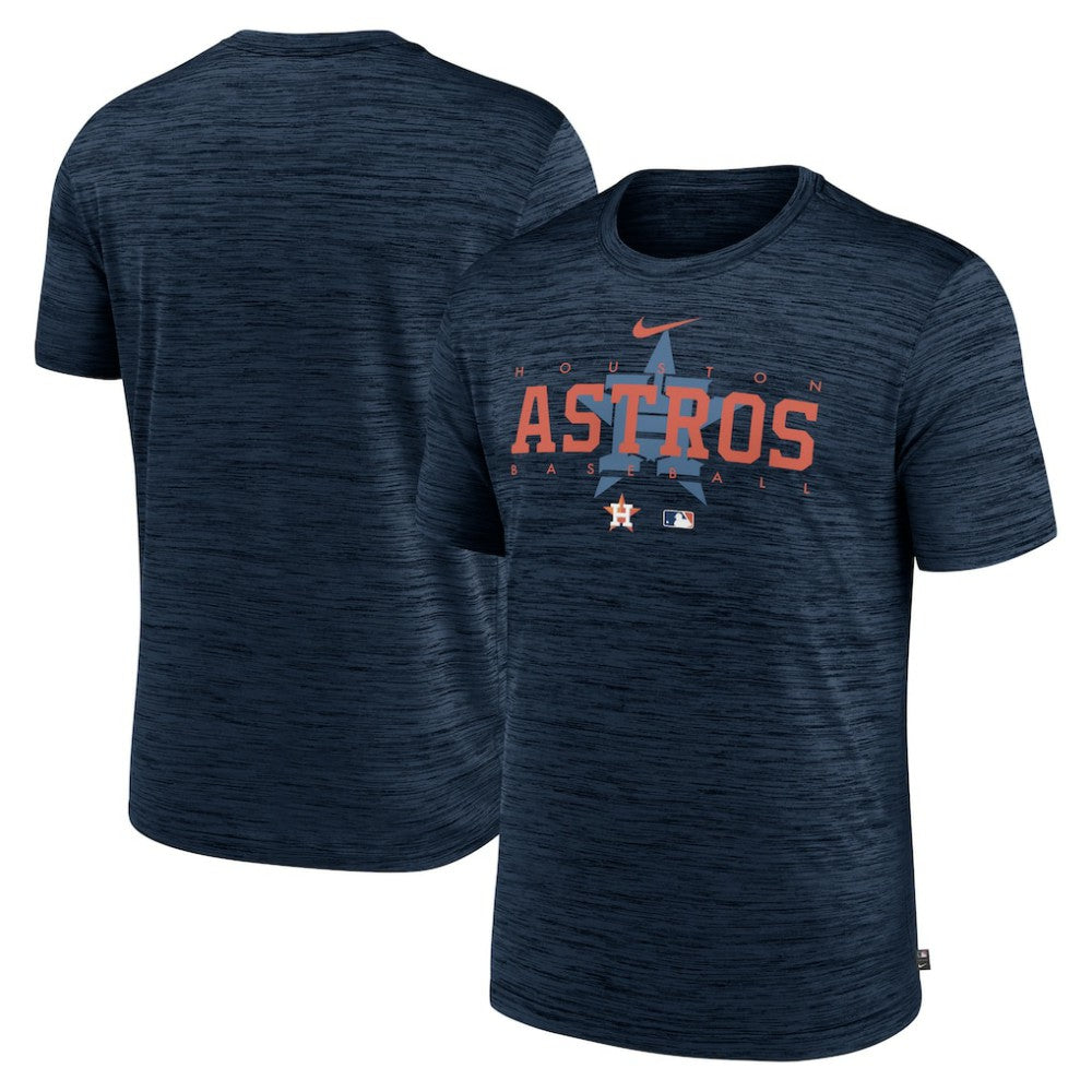 Houston Astros Authentic Collection Velocity Performance Practice T-Shirt Navy