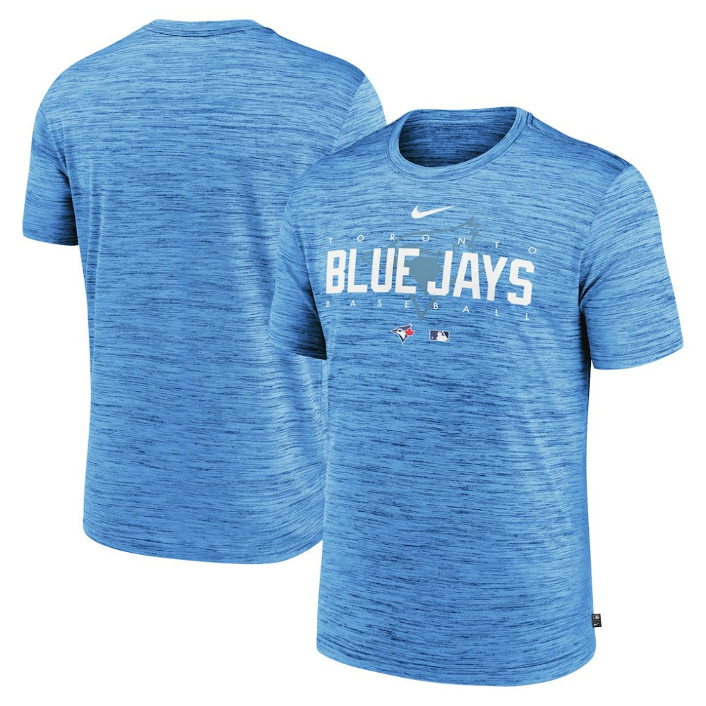 Toronto Blue Jays Authentic Collection Velocity Performance Practice T-Shirt Powder Blue