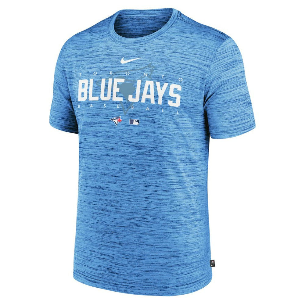 Toronto Blue Jays Authentic Collection Velocity Performance Practice T-Shirt Powder Blue