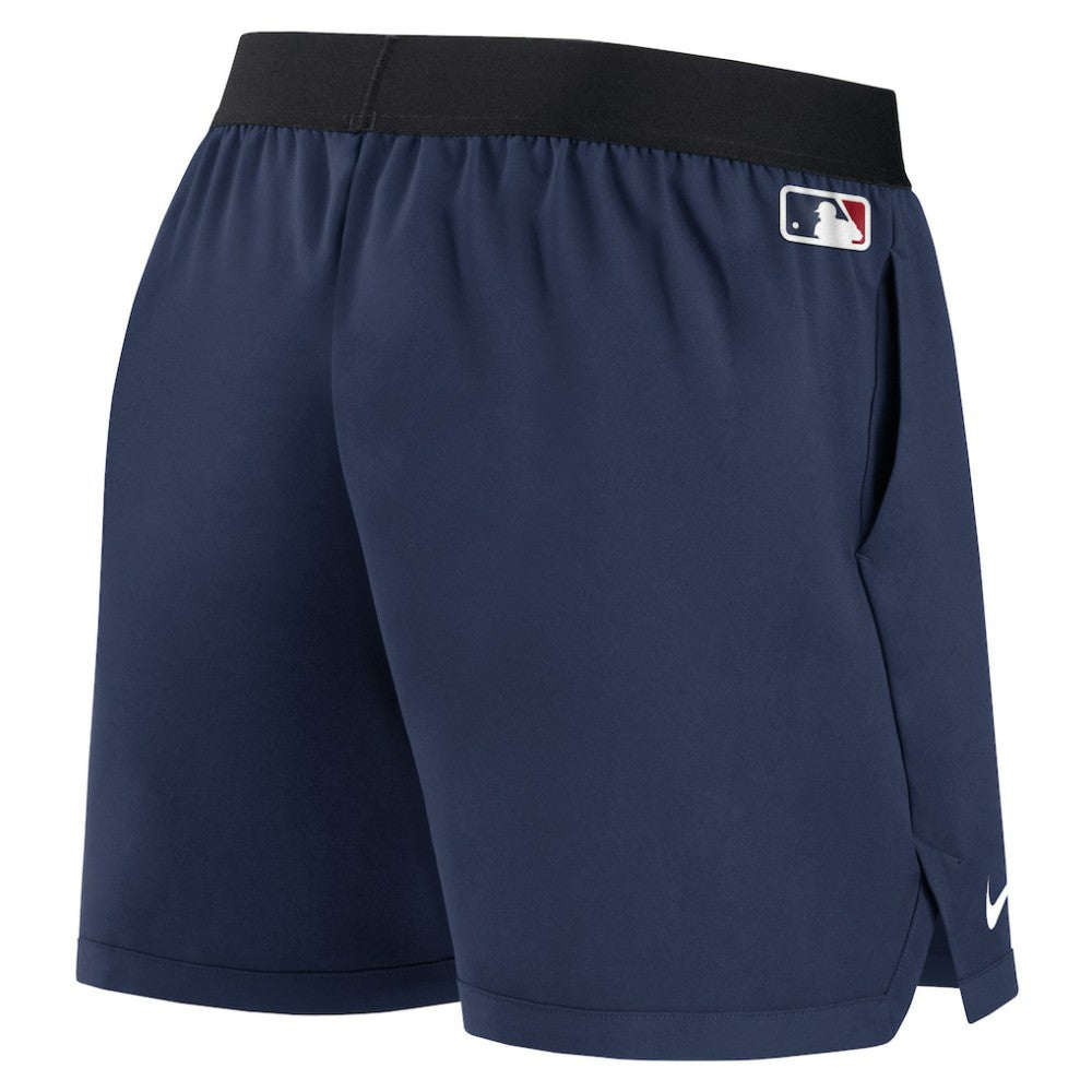Atlanta Braves Women's Authentic Collection Team Performance Shorts Navy