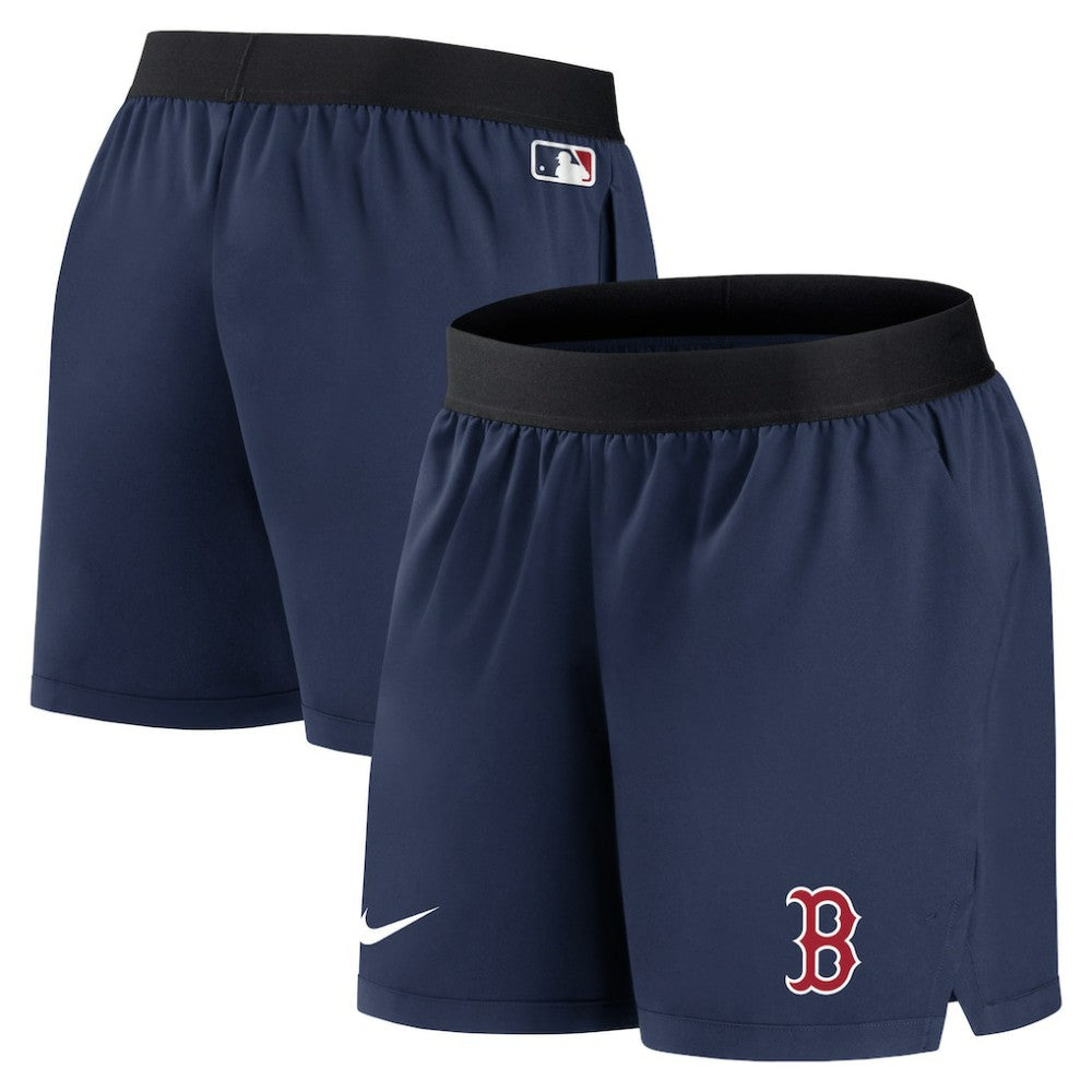 Boston Red Sox Women's Authentic Collection Team Performance Shorts Navy