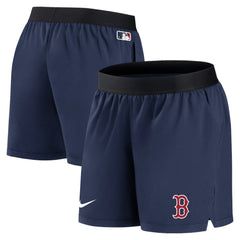 Boston Red Sox Women's Authentic Collection Team Performance Shorts Navy