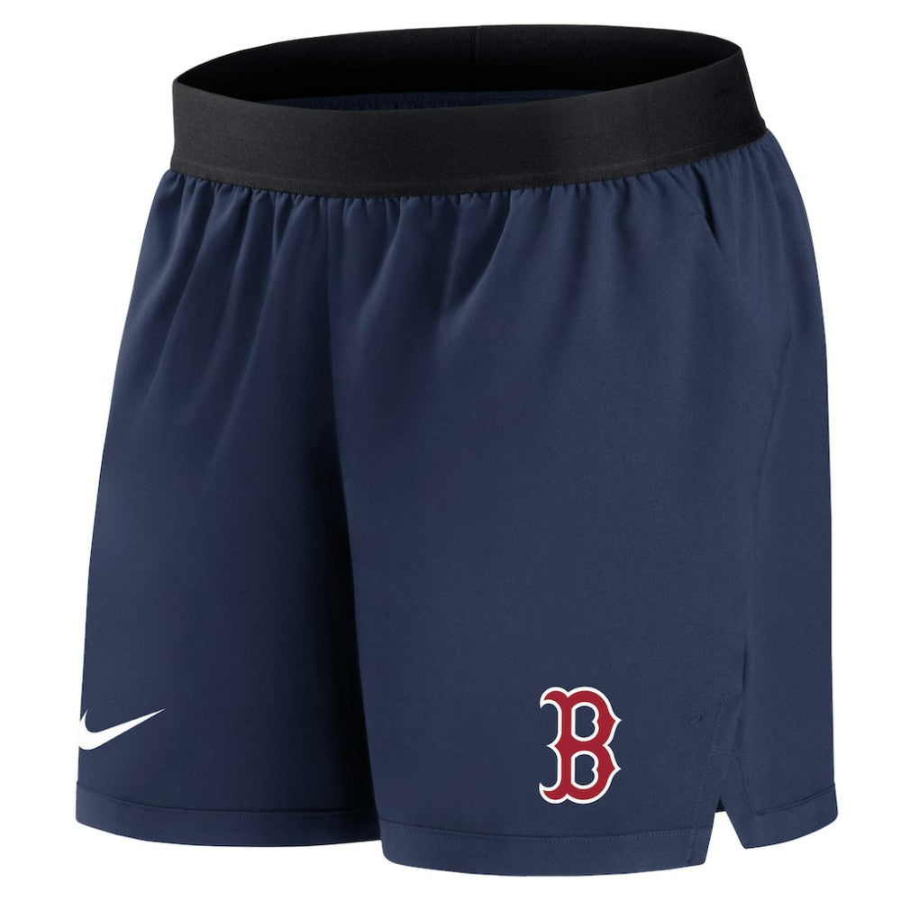 Boston Red Sox Women's Authentic Collection Team Performance Shorts Navy