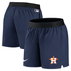 Houston Astros Women's Authentic Collection Team Performance Shorts Navy