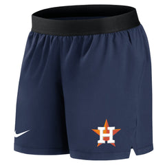 Houston Astros Women's Authentic Collection Team Performance Shorts Navy
