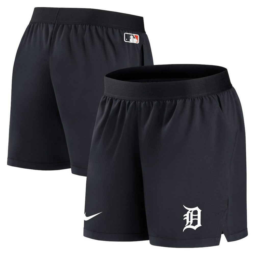 Detroit Tigers Women's Authentic Collection Team Performance Shorts Navy