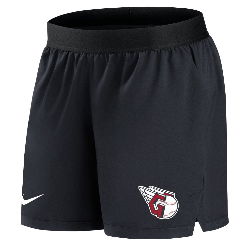 Cleveland Guardians Women's Authentic Collection Team Performance Shorts Navy