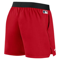 Los Angeles Angels Women's Authentic Collection Team Performance Shorts Red