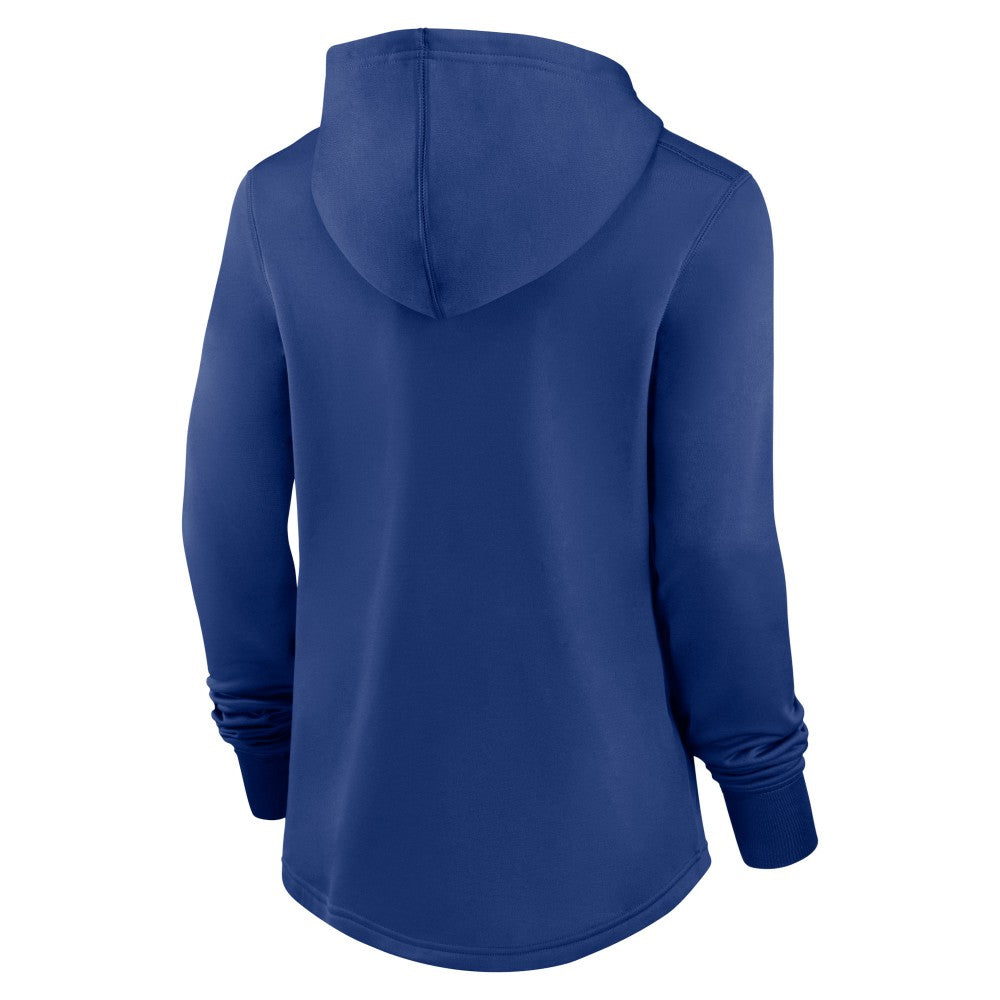 Kansas City Royals Women's Authentic Collection Pregame Performance Pullover Hoodie Royal