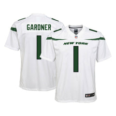 Ahmad Sauce Gardner New York Jets Youth Game Jersey - White sale