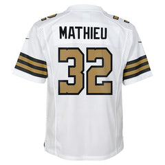 Tyrann Mathieu New Orleans Saints Youth Game Jersey - White outlet
