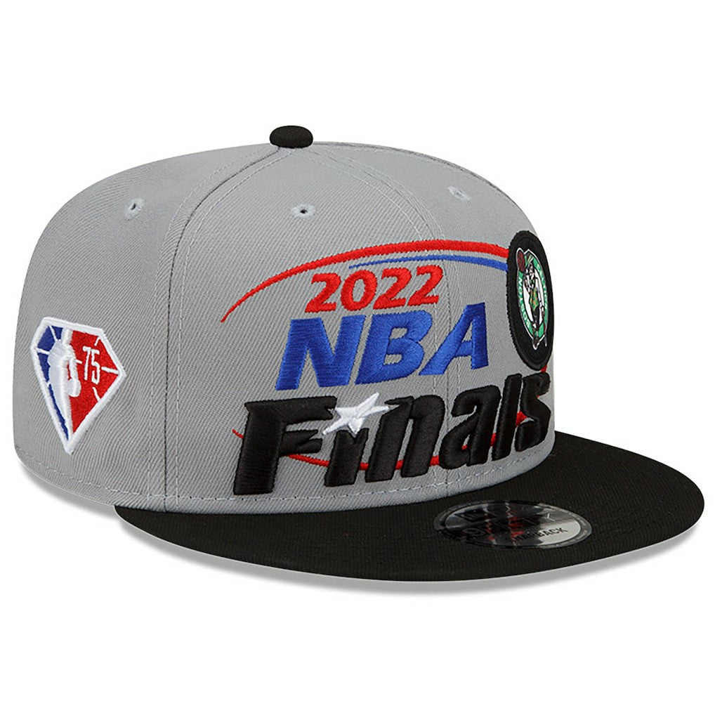 Boston Celtics 2022 Eastern Conference Champions Locker Room 9FIFTY Snapback Adjustable Hat - Gray/Black discount
