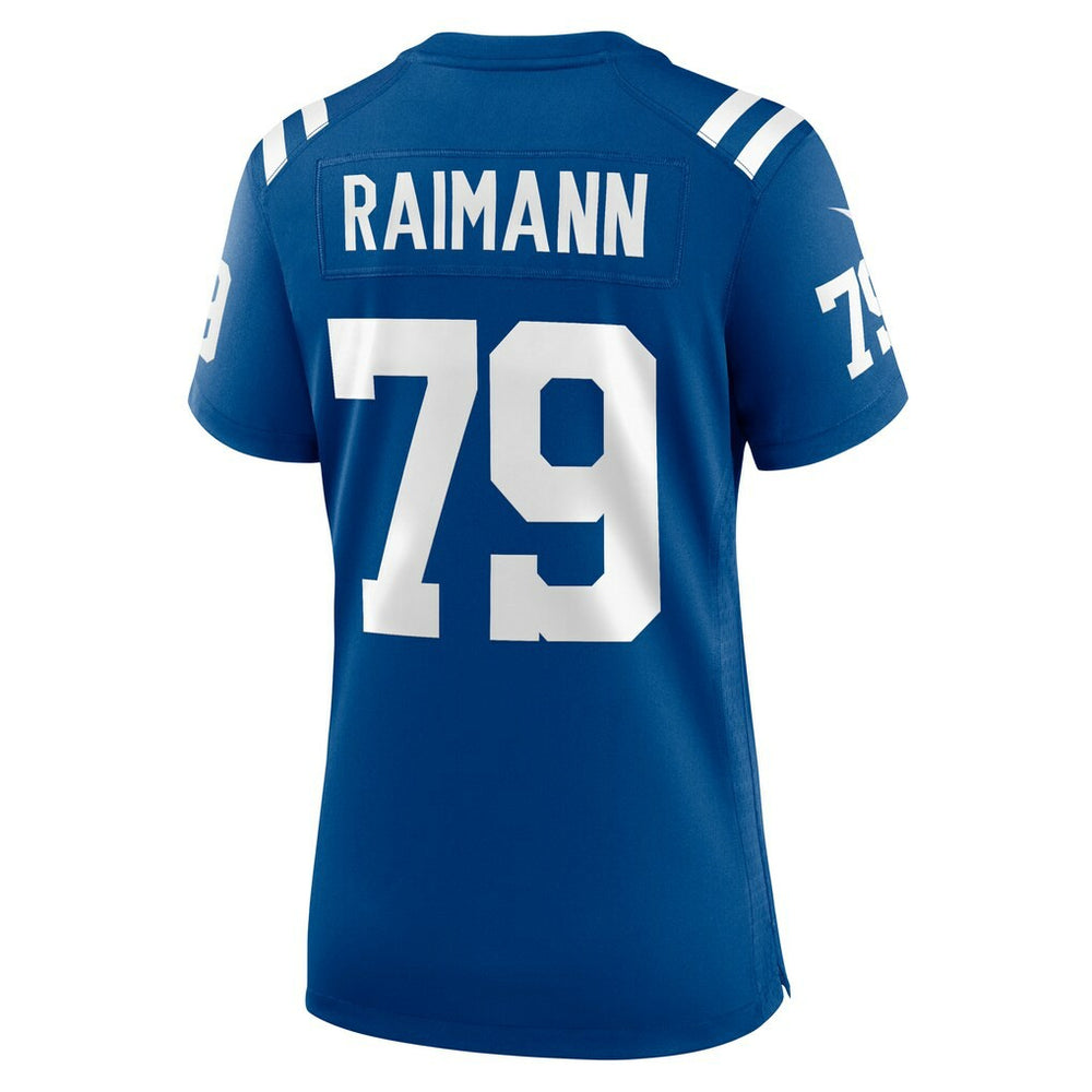 Bernhard Raimann Indianapolis Colts Women's Player Game Jersey - Royal for sale