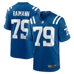 Bernhard Raimann Indianapolis Colts Player Game Jersey - Royal discount