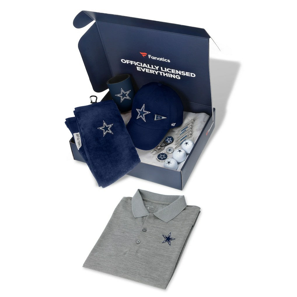 Dallas Cowboys WinCraft Pack Golf Themed Gift Box - $155+ Value outlet