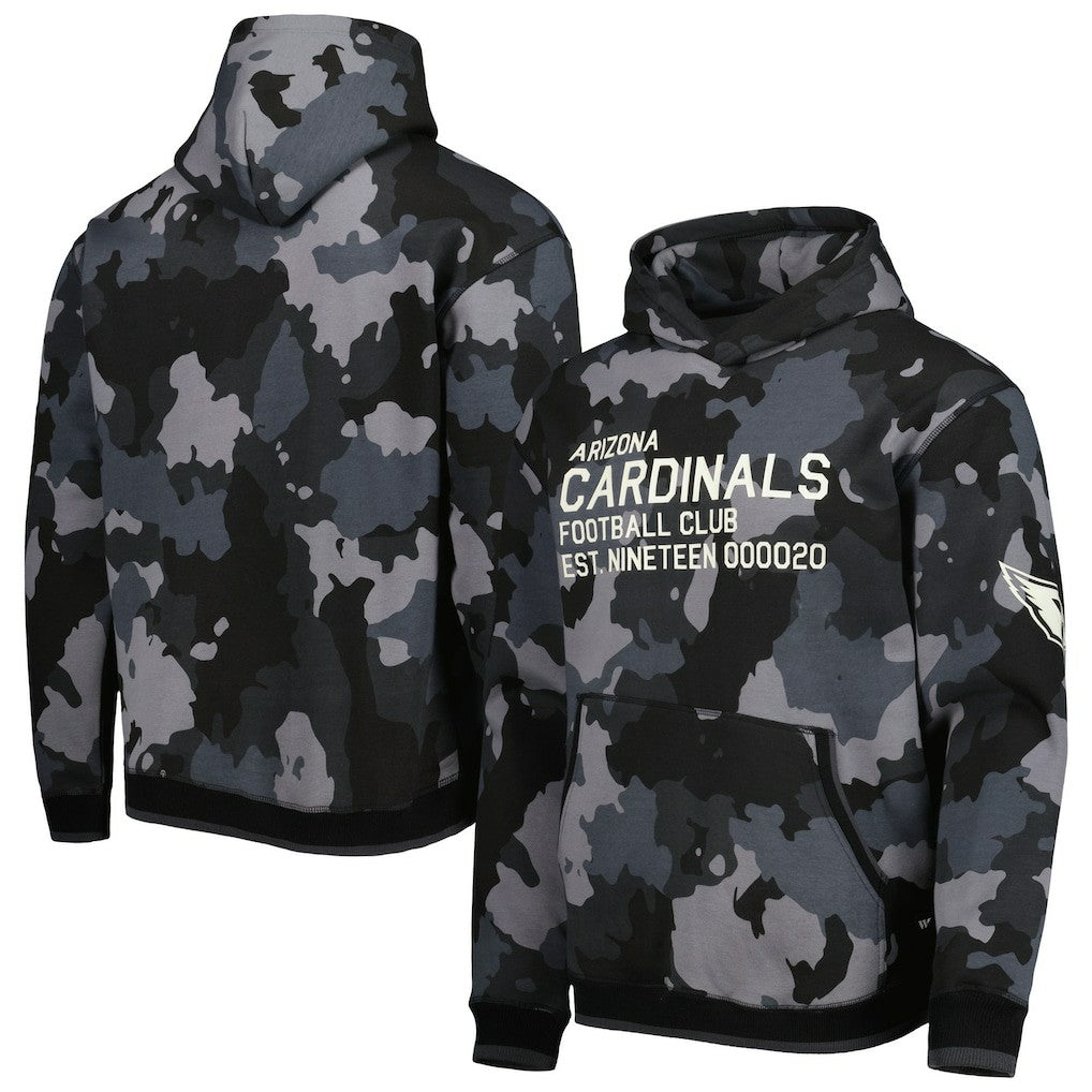 Arizona Cardinals The Wild Collective Camo Pullover Hoodie - Black cheap