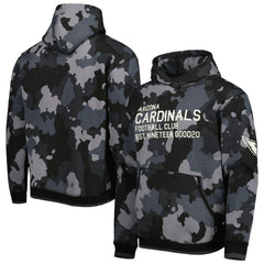 Arizona Cardinals The Wild Collective Camo Pullover Hoodie - Black cheap