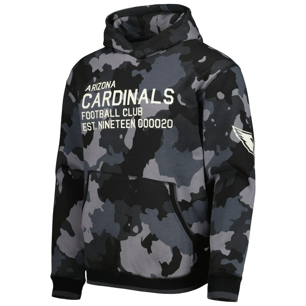 Arizona Cardinals The Wild Collective Camo Pullover Hoodie - Black cheap