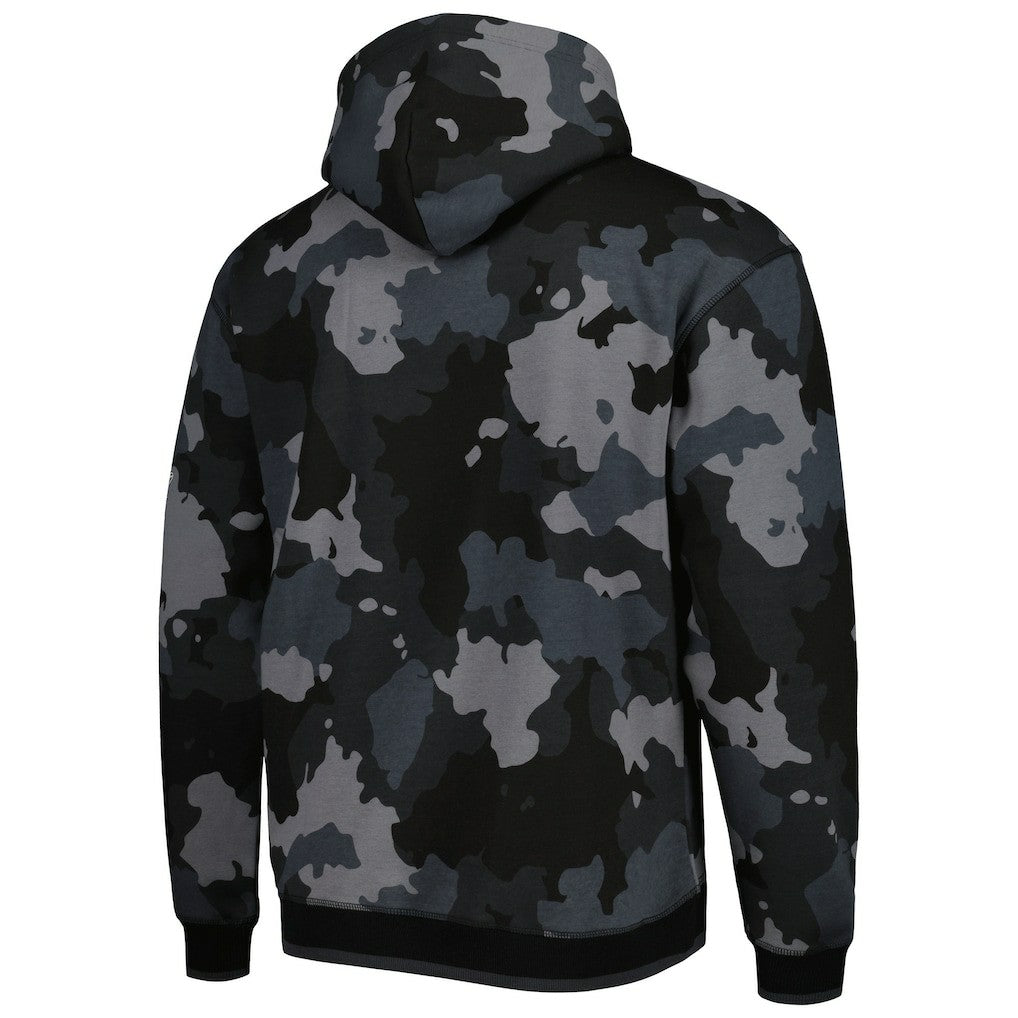 New Orleans Saints The Wild Collective Camo Pullover Hoodie - Black outlet
