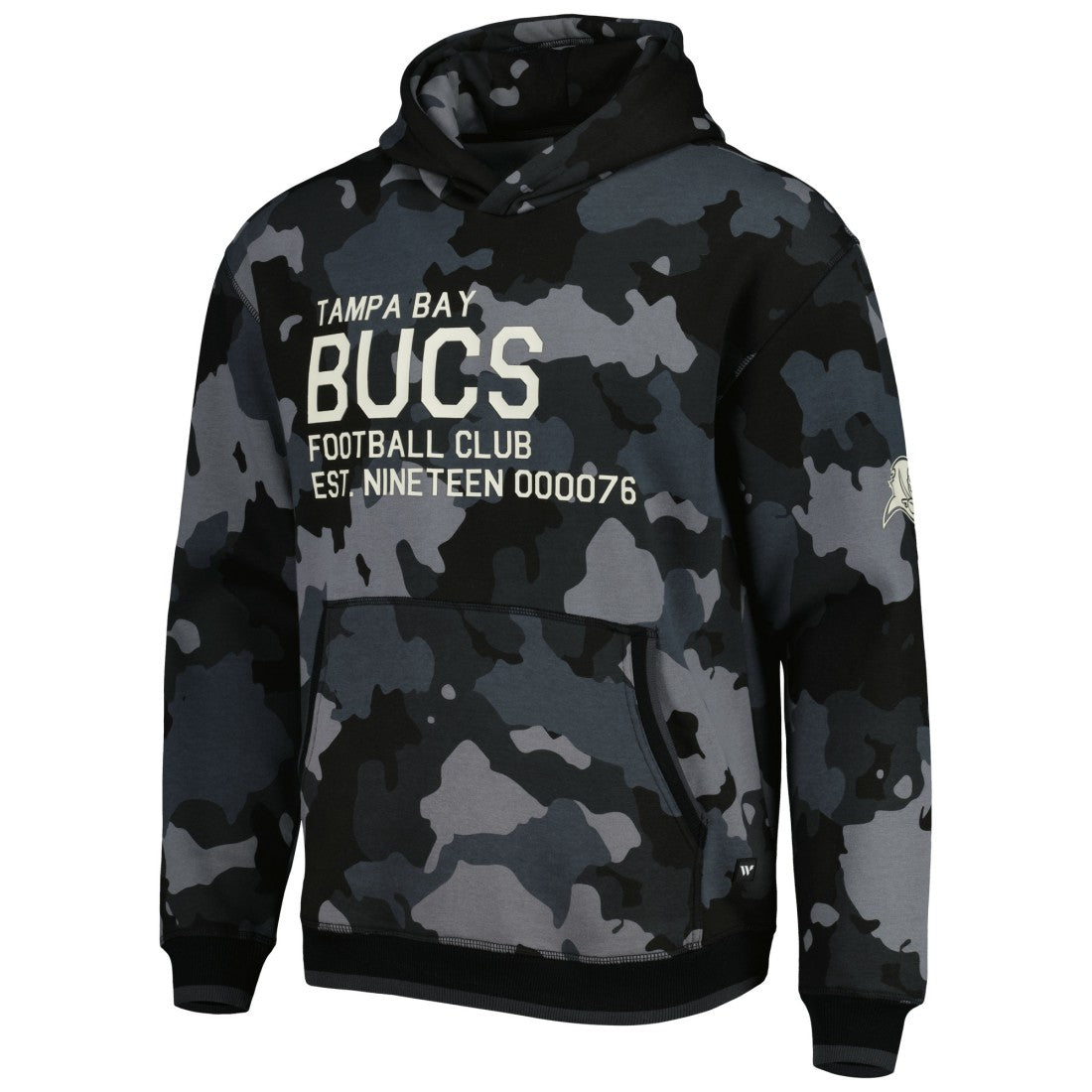 Tampa Bay Buccaneers The Wild Collective Camo Pullover Hoodie - Black outlet