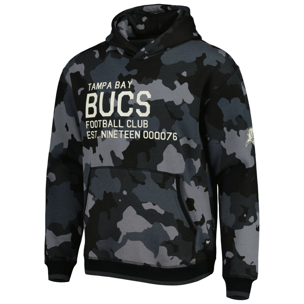 Tampa Bay Buccaneers The Wild Collective Camo Pullover Hoodie - Black outlet