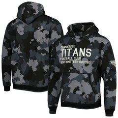 Tennessee Titans The Wild Collective Camo Pullover Hoodie - Black cheap