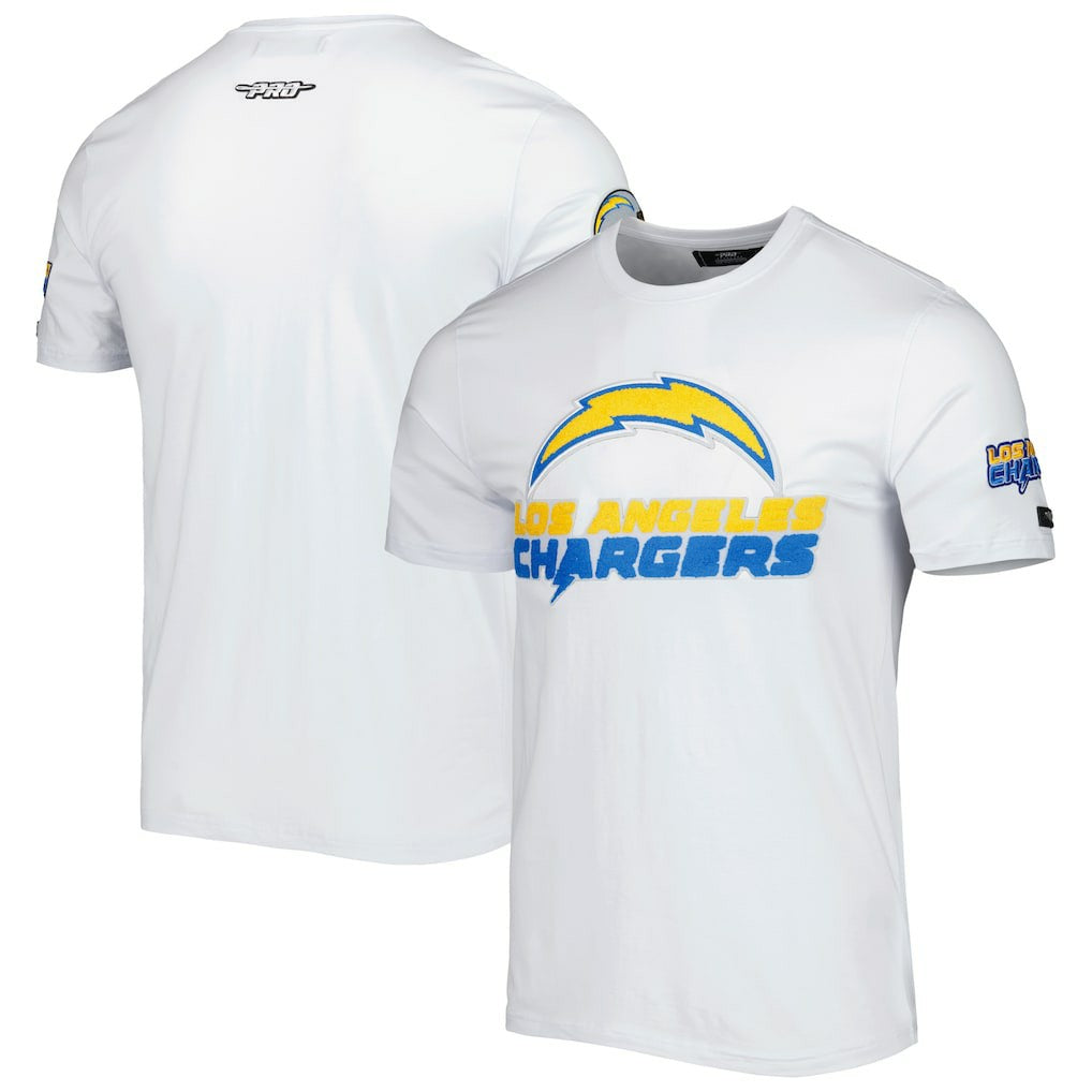 Los Angeles Chargers Pro Standard Mash Up T-Shirt - White for sale
