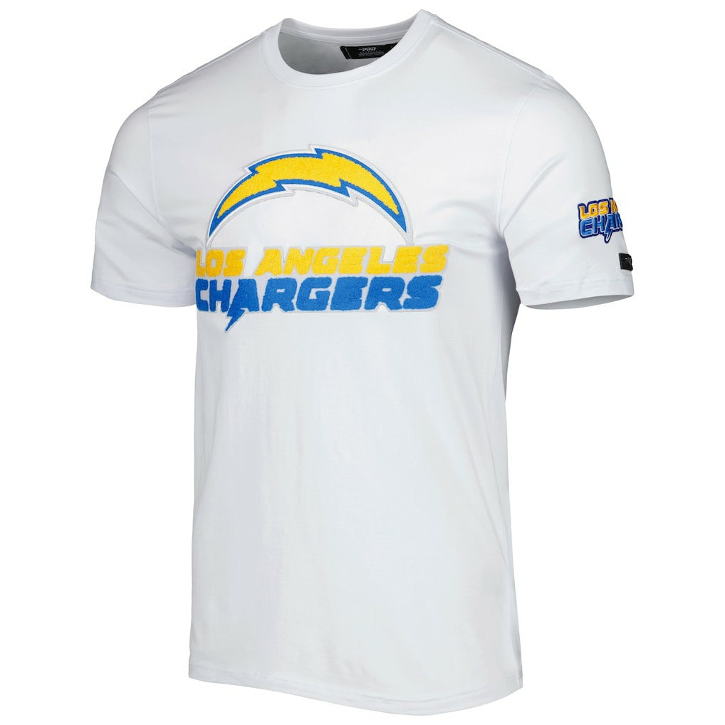 Los Angeles Chargers Pro Standard Mash Up T-Shirt - White for sale