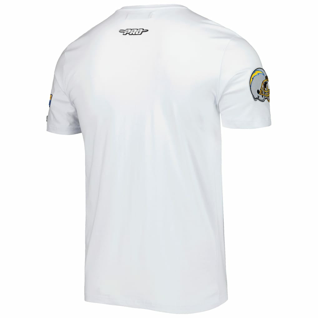Los Angeles Chargers Pro Standard Mash Up T-Shirt - White for sale