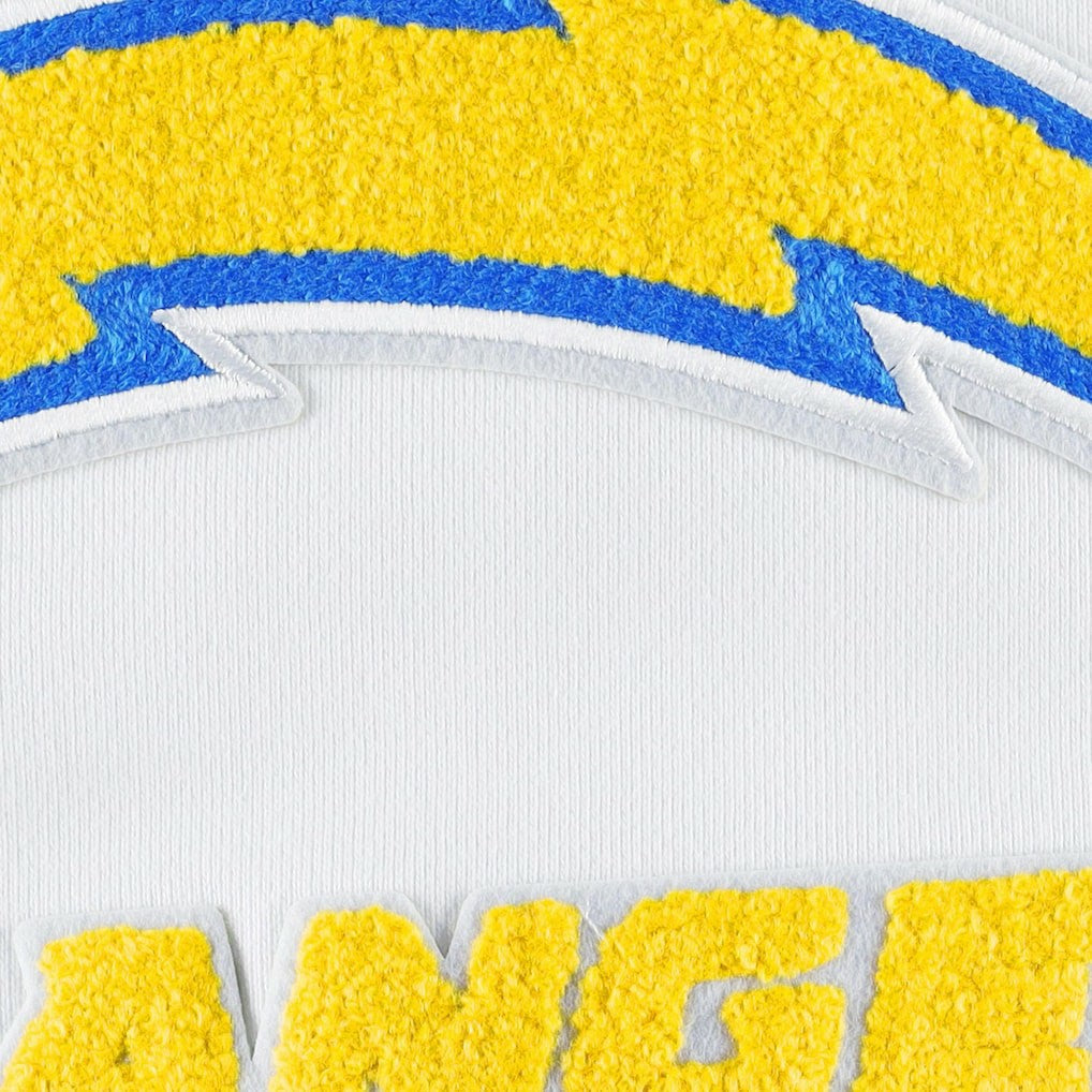 LA Chargers Pro Standard White Mash Up Pullover Sweatshirt online
