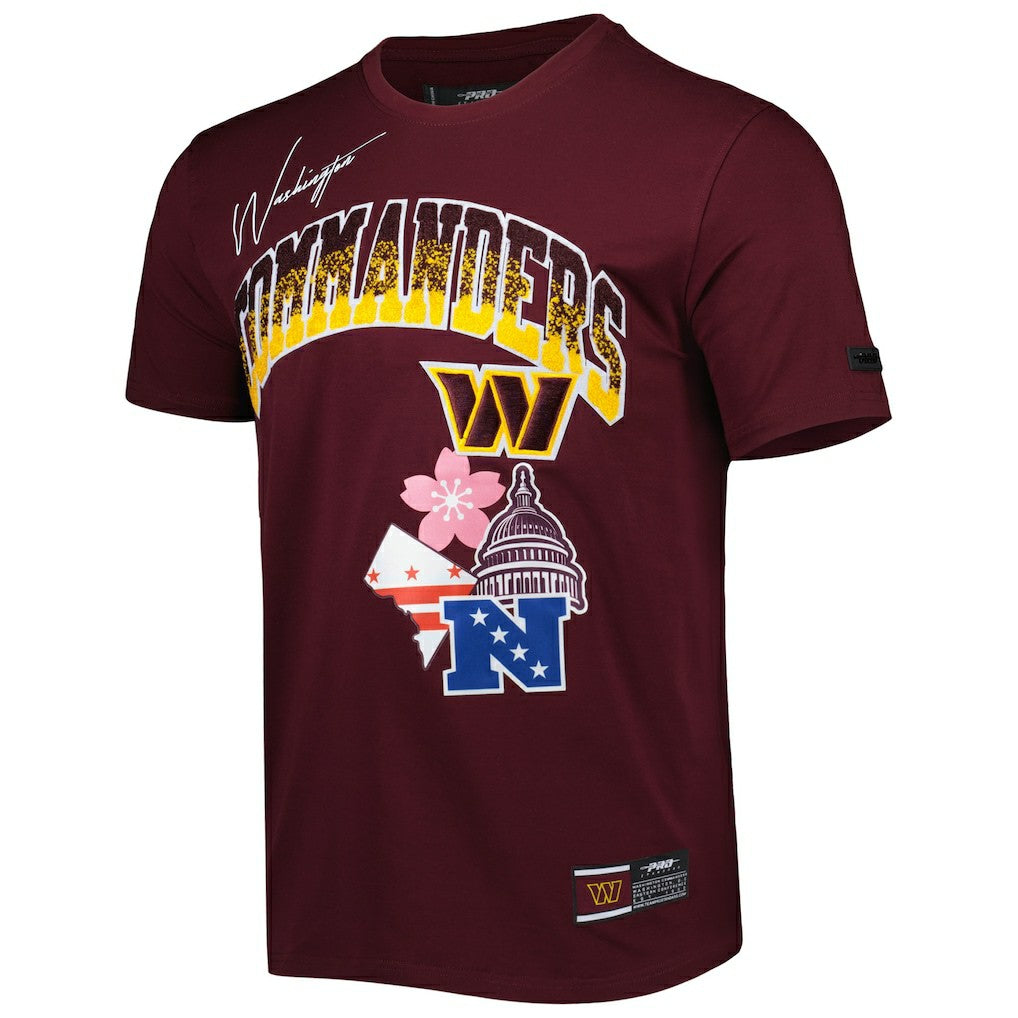Washington Commanders Pro Standard Hometown Collection T-Shirt - Burgundy online