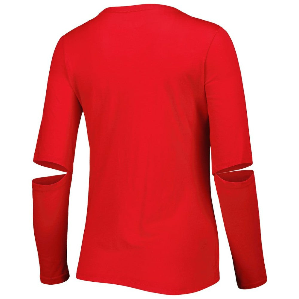 Washington Nationals Touch Women's Formation Long Sleeve T-Shirt Red