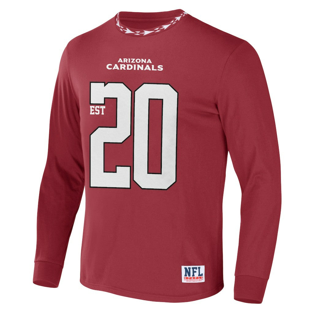 Arizona Cardinals NFL x Staple Core Team Long Sleeve T-Shirt - Red on sale