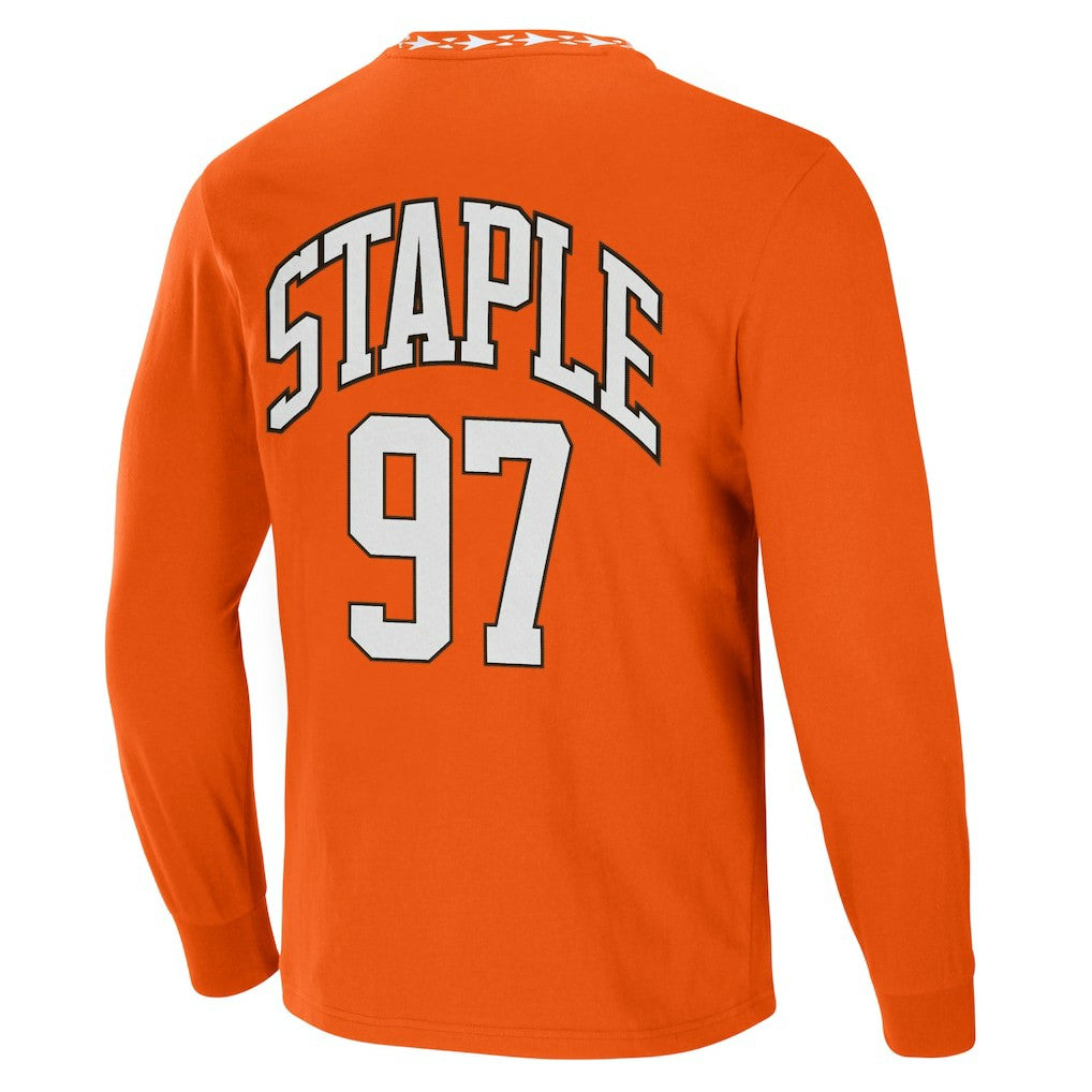 Cleveland Browns NFL x Staple Core Team Long Sleeve T-Shirt - Orange outlet