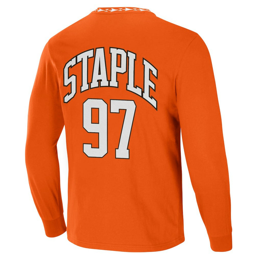Cleveland Browns NFL x Staple Core Team Long Sleeve T-Shirt - Orange outlet