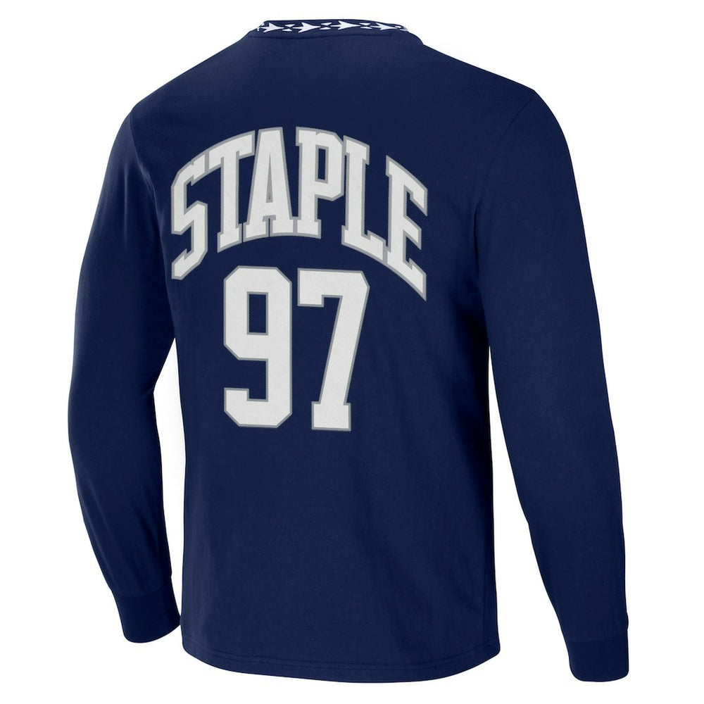 Dallas Cowboys NFL x Staple Core Team Long Sleeve T-Shirt - Navy online
