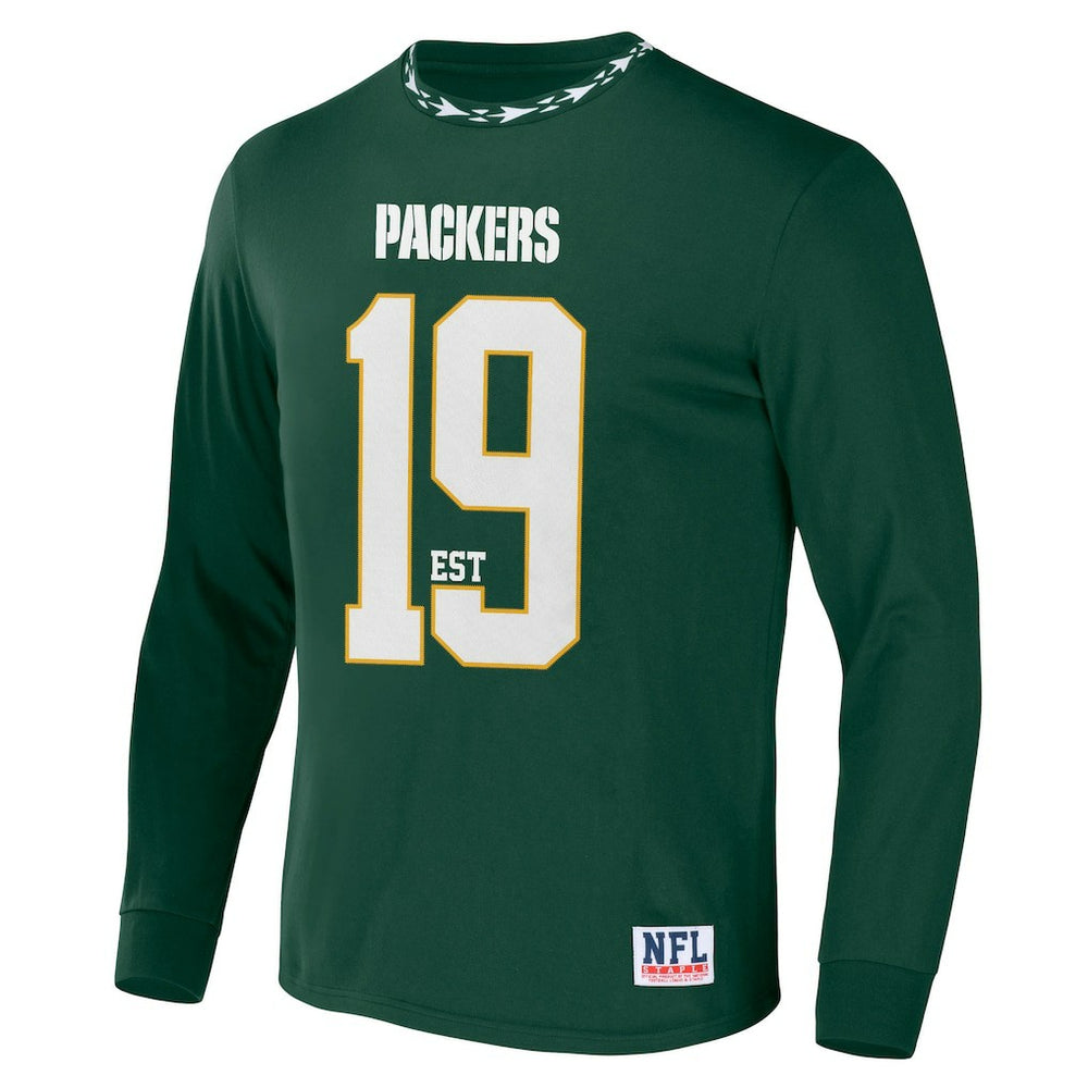 Green Bay Packers NFL x Staple Core Team Long Sleeve T-Shirt - Hunter Green sale