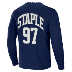 New England Patriots NFL x Staple Core Team Long Sleeve T-Shirt - Navy on sale