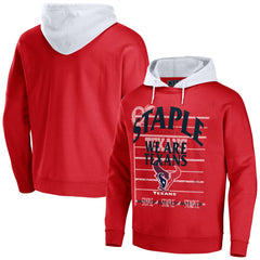 Houston Texans NFL x Staple Throwback Vintage Wash Pullover Hoodie - Navy discount