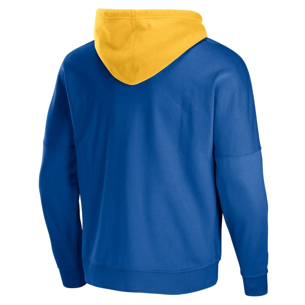 Los Angeles Rams NFL x Staple Throwback Vintage Wash Pullover Hoodie - Navy for sale