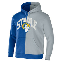 Los Angeles Rams NFL x Staple Split Logo Pullover Hoodie - Royal discount